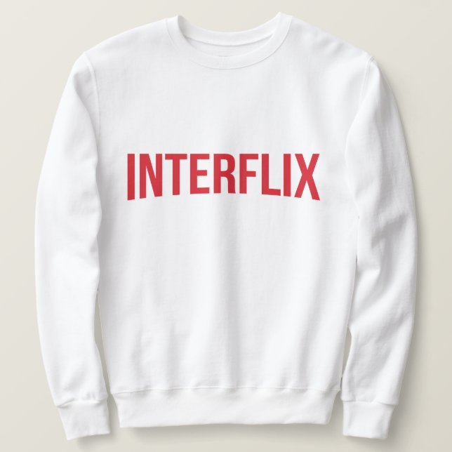 Interflix Parodie Sweatshirt (Design vorne)
