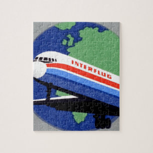 INTERFLUG - Nationale Fluggesellschaft DDR, Ostdeu Puzzle
