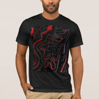 Interfold Schwarz T-Shirt
