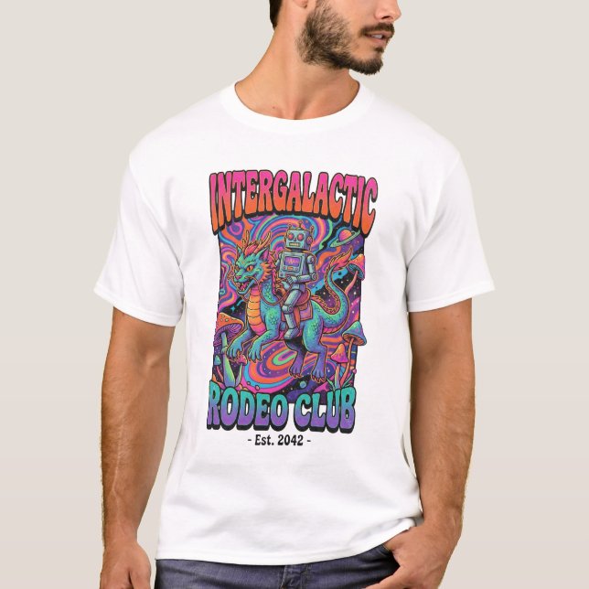 Intergalactic Rodeo Club T-Shirt (Vorderseite)
