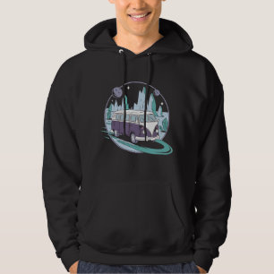 Intergalaktische Roadtrip - Psychedelic Space Van Hoodie