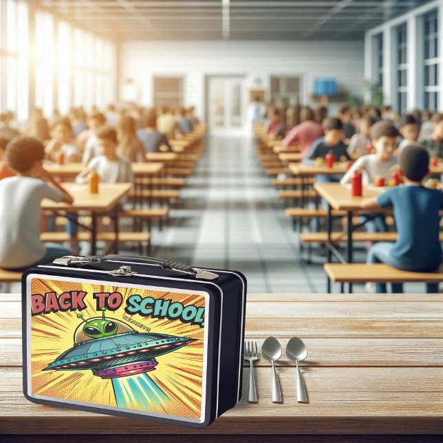 Intergalaktische Studienreise zur Schule Metall Brotdose (Von Creator hochgeladen)