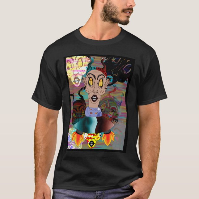 intergalaktischer Zirkus T-Shirt (Vorderseite)