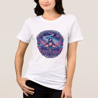 Intergalaktisches Reise-DJ-T-Shirt Tri-Blend Shirt