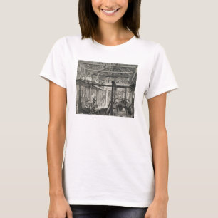 Interieur-Ansicht von John Bunyans Meeting House i T-Shirt