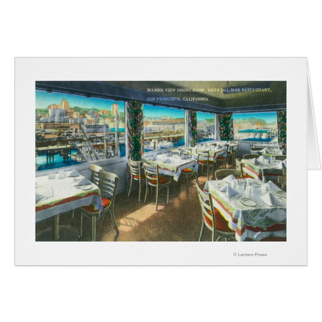 Interieur Blick auf das Vista del Mar Restaurant (Vorderseite (Horizontal))
