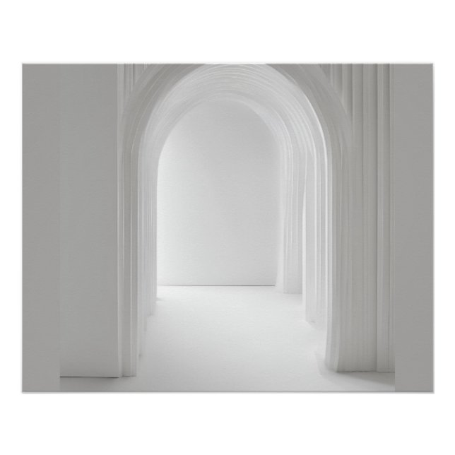 Interieur Dome Fotografie Kunst Poster (Vorderseite)