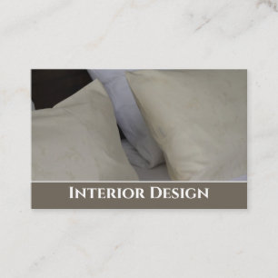 Interieur & Einrichtung Business Card. Visitenkarte