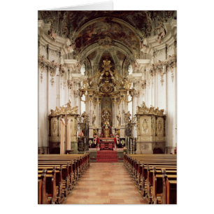 Interieur, entworfen von Balthasar Neumann 1734-54