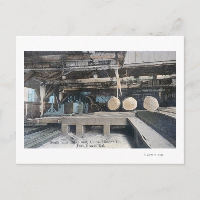 Interieur View South Side Band Mill Postkarte (Vorderseite)