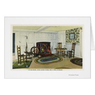 Interieur Wohnzimmer Aussicht auf den John Alden