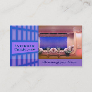 Interior Designer Business Card Visitenkarte