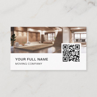 Interior Designer QR-Code Logo Social Media Visitenkarte