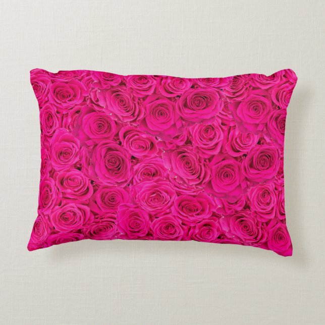 Interior Glitzer Chic Silver Zuhause Rose Marmorta Dekokissen (Rückseite)