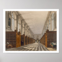 Interior of Trinity Uni Library, Cambridge, for