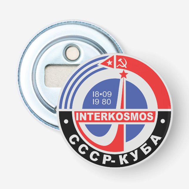 Interkosmos Flaschenöffner (Vorderseite)