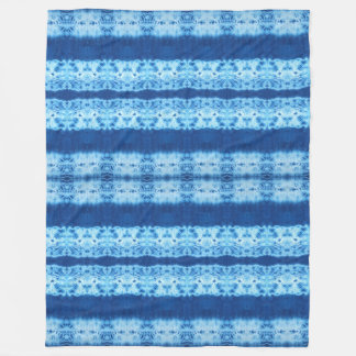 Interlace Shibori Fleece-Decke Fleecedecke