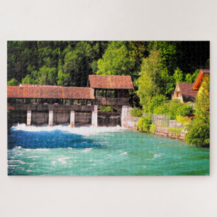 Interlaken in der Schweiz Puzzle