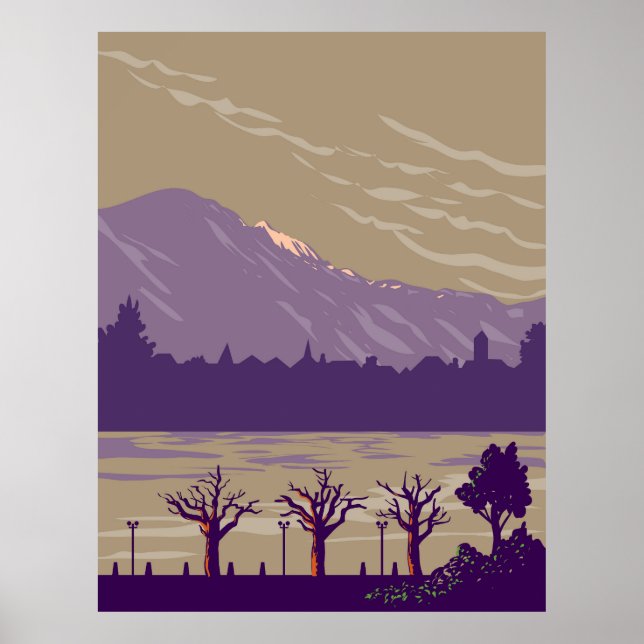 Interlaken Schweiz Poster (Vorne)