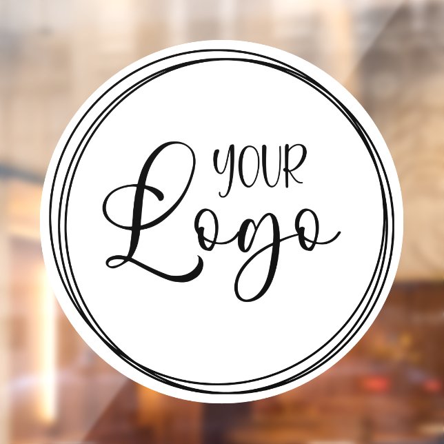 Interlocking-Rings für Ihr Firmenlogo Fensteraufkleber (Blatt 2)