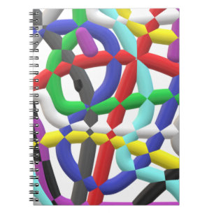 Interlocking tubes notizblock