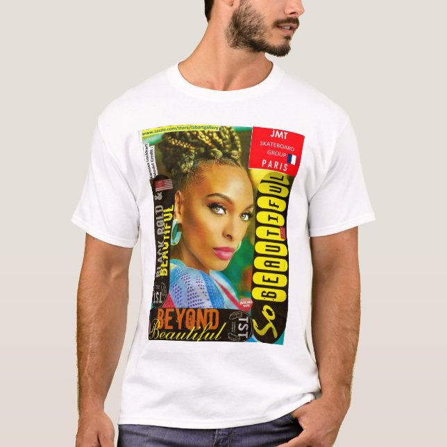 INTERLUDE MODELS PARIS Herren Basic T - Shirt (Vorderseite)