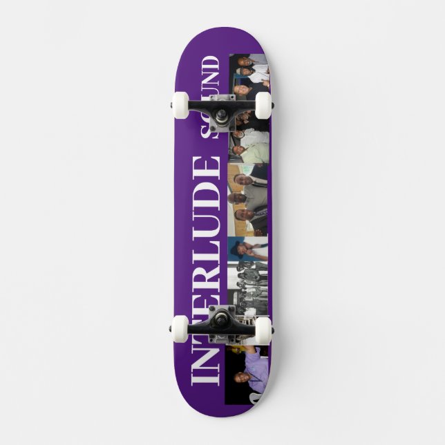 INTERLUDE-SOUND / JMT-SKATEBOARDS / IPIX SKATEBOARD (Vorderseite)