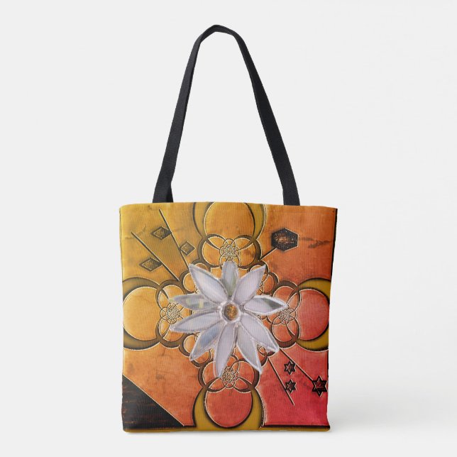 "Intermingle" (Medium) Schulter-Tasche (Rückseite)
