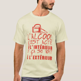 Intern aktiver Alkohol XOR T-Shirt