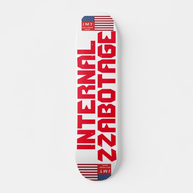INTERNALE ZAZZBOTAGE Skateboard (Vorne)