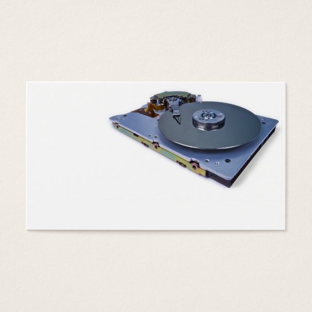 Internals eines Festplattenlaufwerks (Vorderseite)