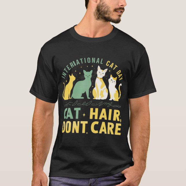 International cats Day T-Shirt (Vorderseite)