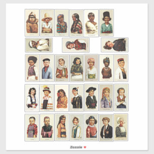 International Children world Travel Collections Aufkleber