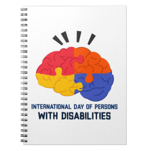 International Day of Persons with Disabilities Notizblock