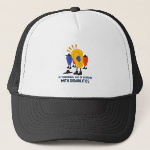 International Day of Persons with Disabilities Truckerkappe
