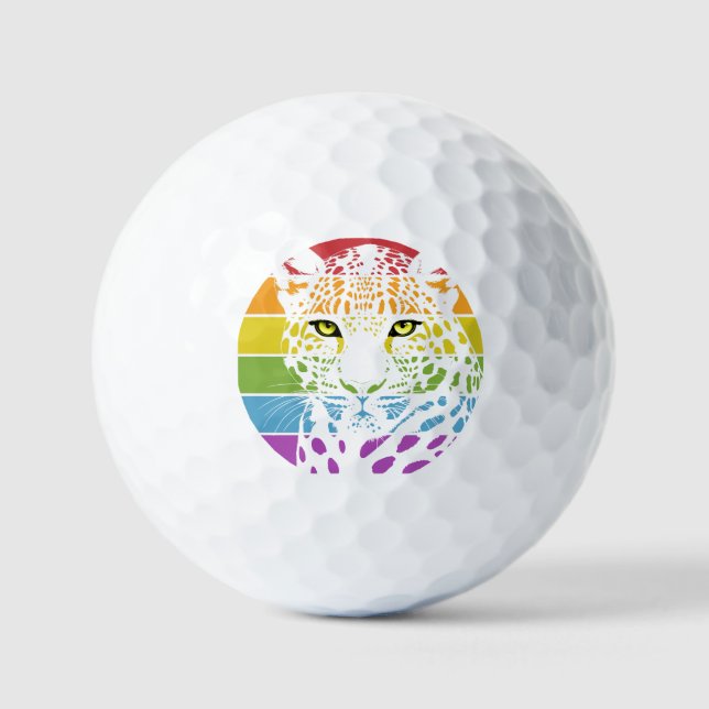 International Day of the Leopard Golfball (Vorderseite)