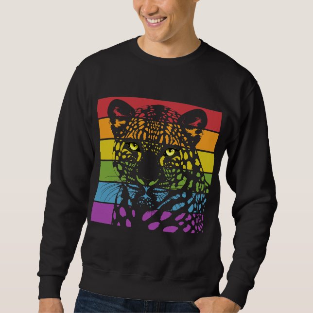 International Day of the Leopard Sweatshirt (Vorderseite)