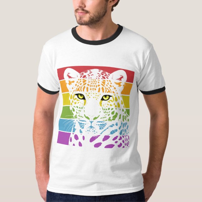 International Day of the Leopard T-Shirt (Vorderseite)