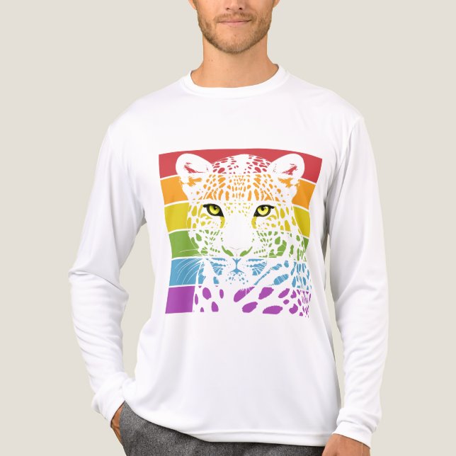 International Day of the Leopard Tri-Blend Shirt (Vorderseite)