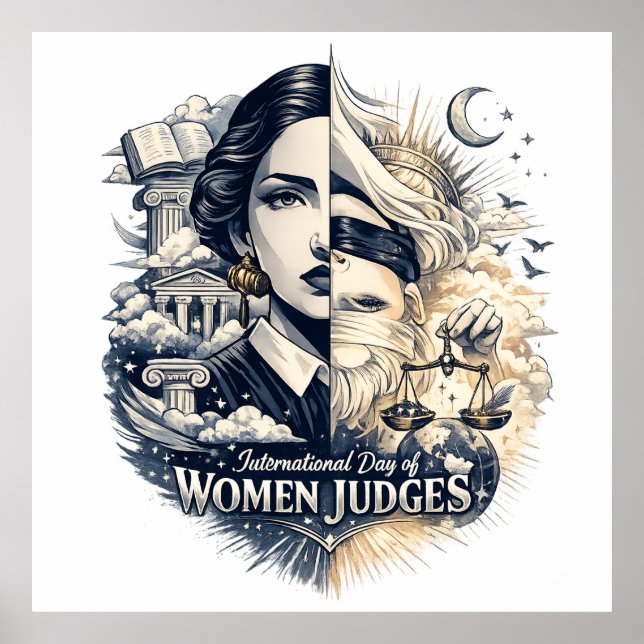 International Day of Women Judges Poster (Vorne)