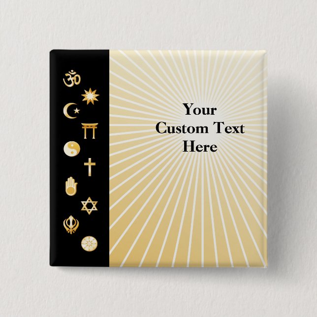International Faiths Button (Vorderseite)