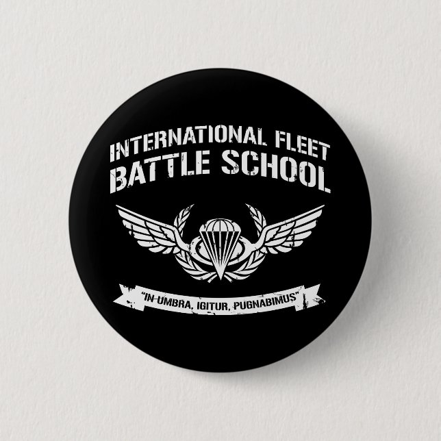 International Fleet Battle School Ender Button (Vorderseite)
