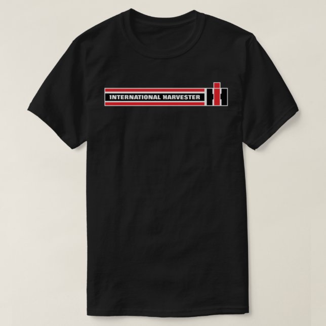 INTERNATIONAL HARVESTER STRIPES LOGO Classic T-Shi T-Shirt (Design vorne)