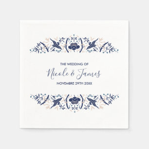 International > Japanisch   Crested ibis Lotus Per Serviette