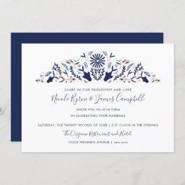 International > Japanisch | Moderne Hochzeit von K Einladung