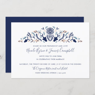 International > Japanisch Moderne Hochzeit von K Einladung