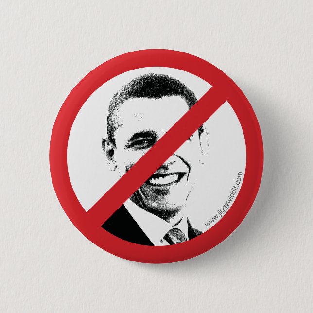 International nein! Obama Button (Vorderseite)