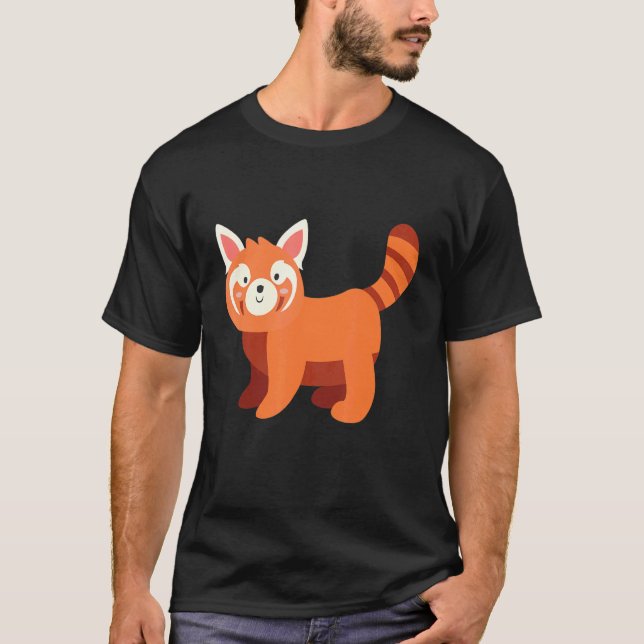International Red Panda Day Rescue Rett Animal Ret T-Shirt (Vorderseite)