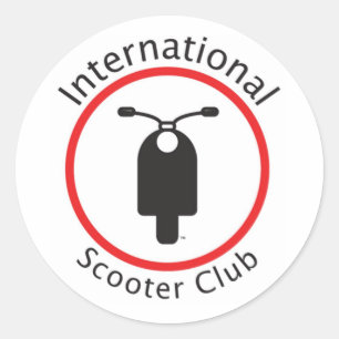International Scooter Club Sticker