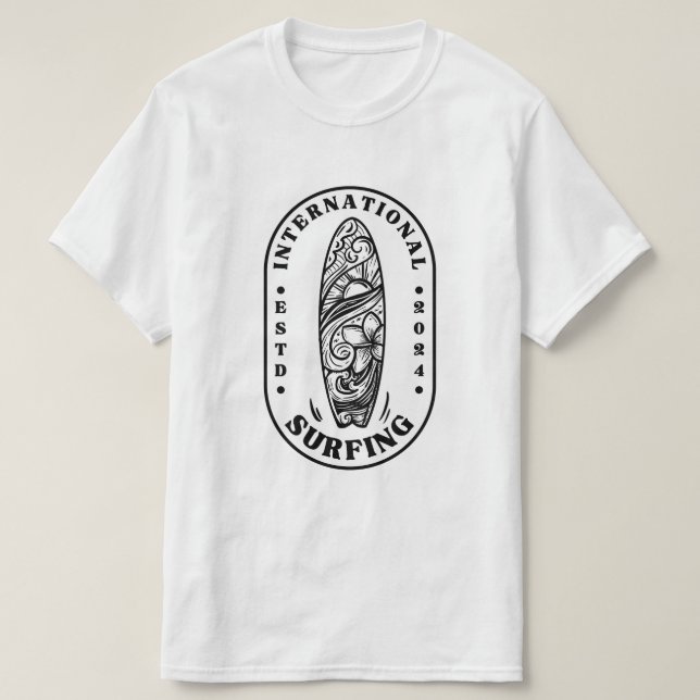 International Surfing Day T-Shirt (Design vorne)
